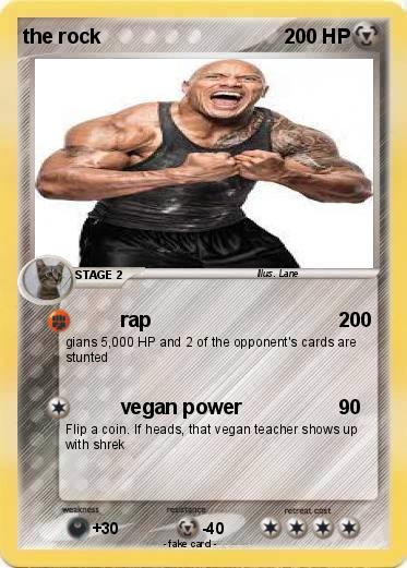 Pokemon the rock