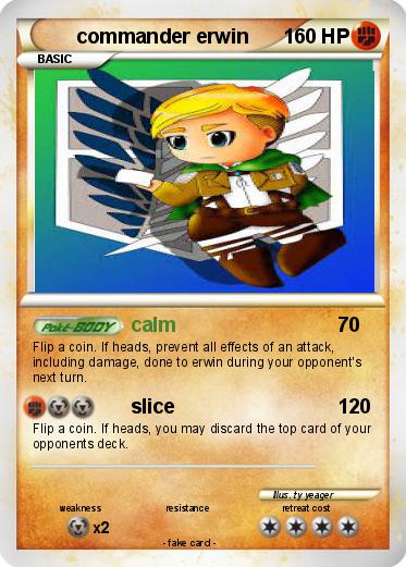 Pokemon commander erwin