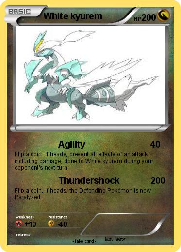 Pokemon White kyurem
