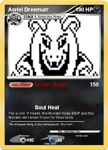Pokemon Asriel Dreemurr