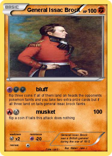 Pokemon General Issac Brock