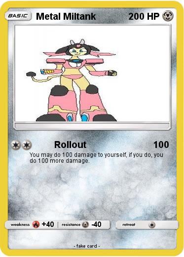 Pokemon Metal Miltank