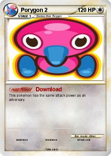 Pokemon Porygon 2