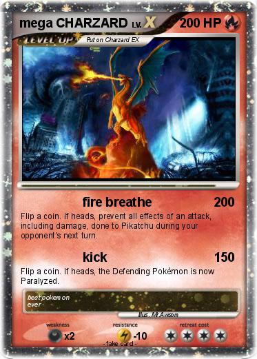 Pokemon mega CHARZARD