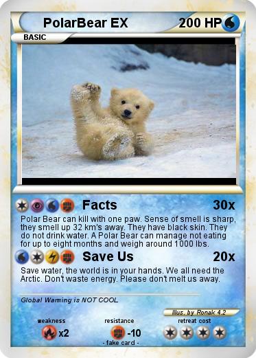 Pokemon PolarBear EX