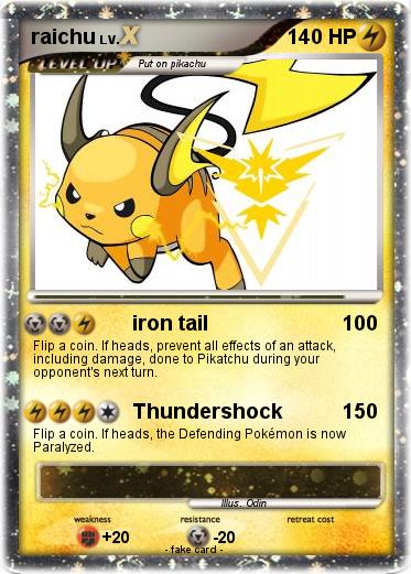 Pokemon raichu