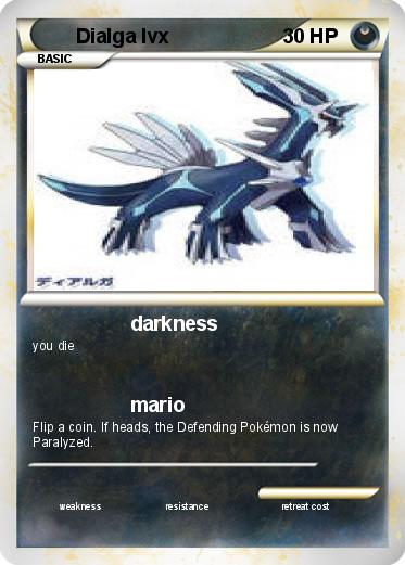 Pokemon Dialga lvx
