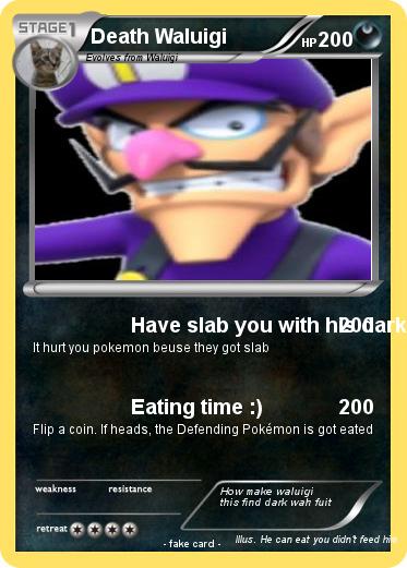 Pokemon Death Waluigi