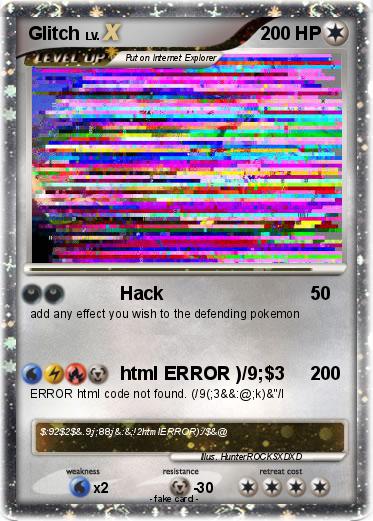 Pokemon Glitch