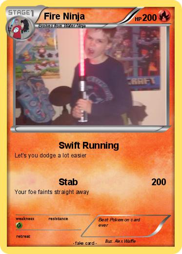 Pokemon Fire Ninja