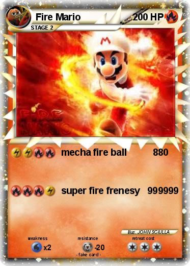Pokemon Fire Mario
