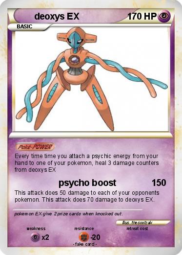 Pokemon deoxys EX