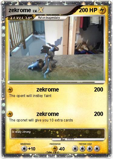 Pokemon zekrome