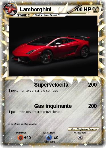 Pokemon Lamborghini