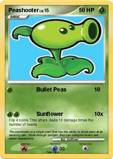 Pokemon Peashooter
