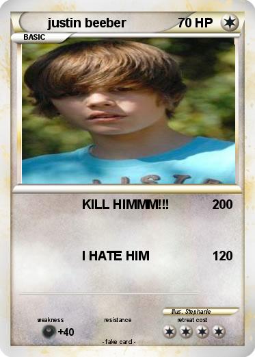 Pokemon justin beeber