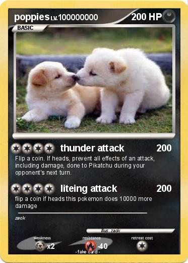 Pokemon poppies