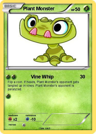 Pokemon Plant Monster