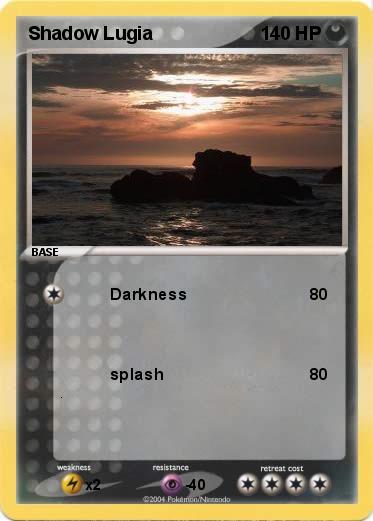 Pokemon Shadow Lugia