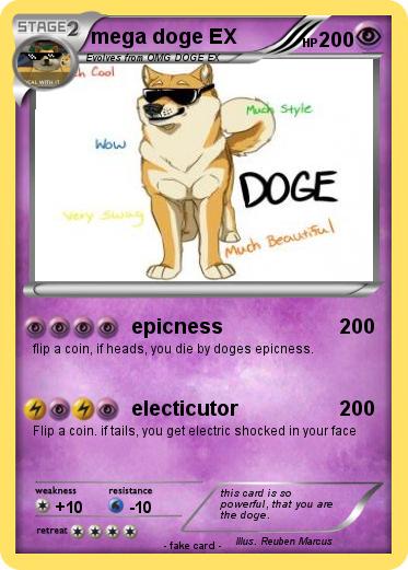 Pokemon mega doge EX