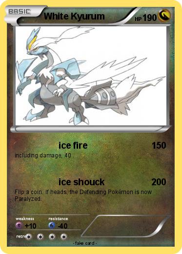 Pokemon White Kyurum