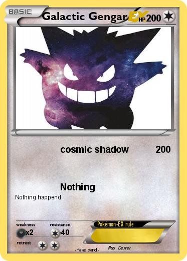 Pokemon Galactic Gengar