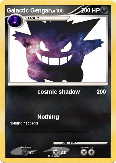Pokemon Galactic Gengar
