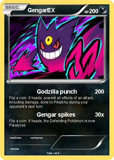 Pokemon GengarEX