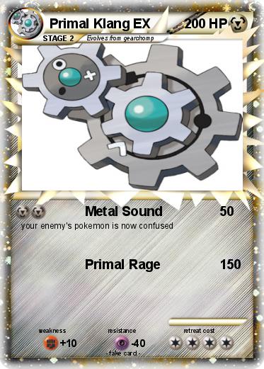 Pokemon Primal Klang EX