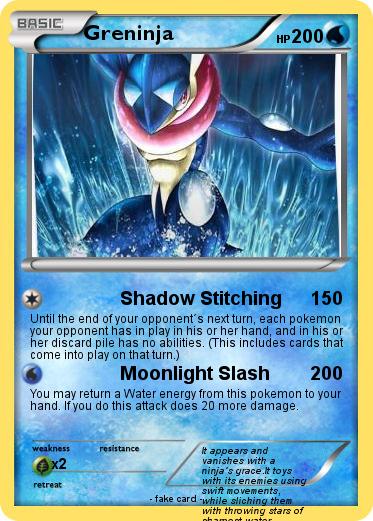 Pokemon Greninja