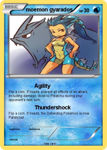 Pokemon moemon gyarados