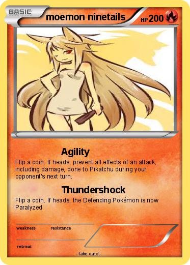 Pokemon moemon ninetails