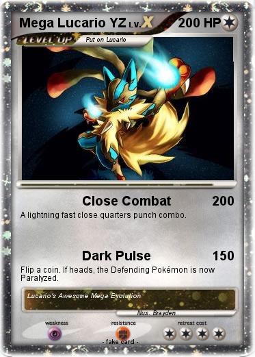 Pokemon Mega Lucario YZ