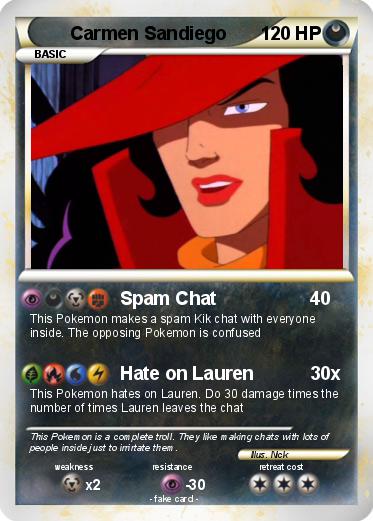 Pokemon Carmen Sandiego