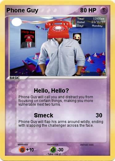 Pokemon Phone Guy