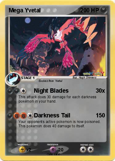 Pokemon Mega Yvetal
