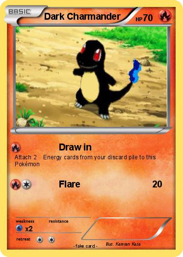 Pokemon Dark Charmander