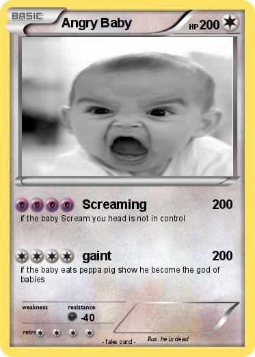Pokemon Angry Baby