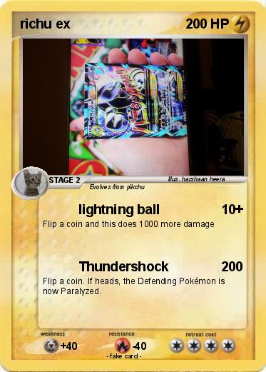 Pokemon richu ex