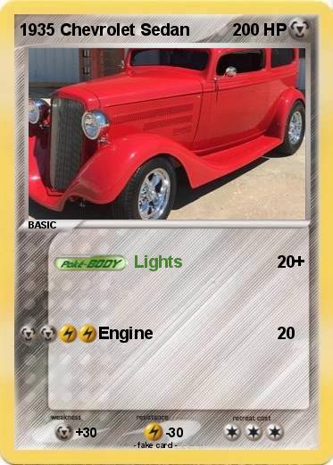 Pokemon 1935 Chevrolet Sedan