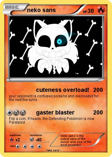 Pokemon neko sans