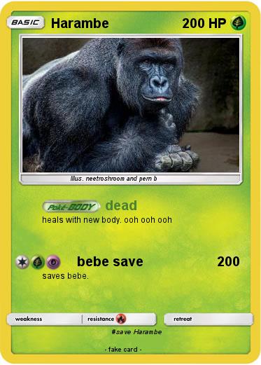 Pokemon Harambe