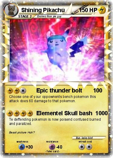 Pokemon Shining Pikachu