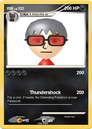 Pokemon mii