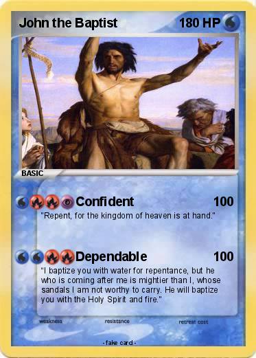 Pokemon John the Baptist