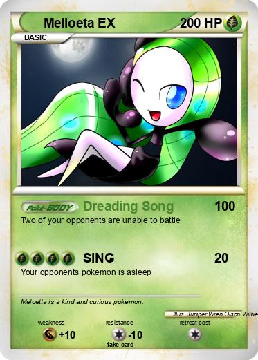Pokemon Melloeta EX