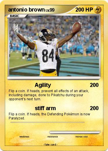 Pokemon antonio brown