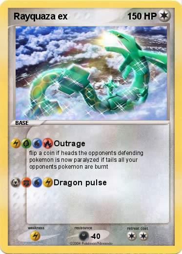 Pokemon Rayquaza ex