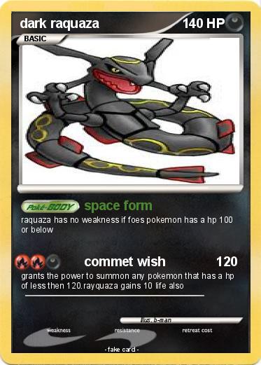 Pokemon dark raquaza
