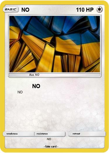 Pokemon NO